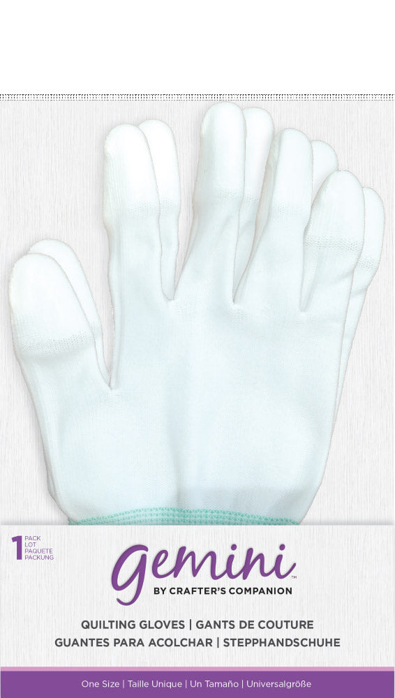 Gemini Quilting Gloves -Crafter's Companion US